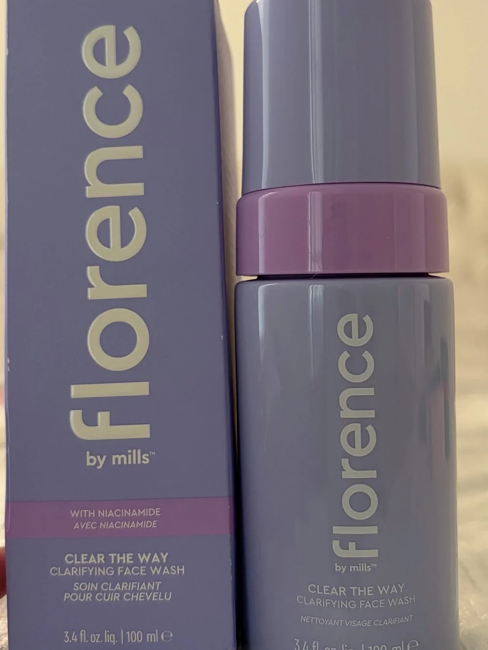 Florence by Mills Clear The Way Clarifying Face Wash — Lavender